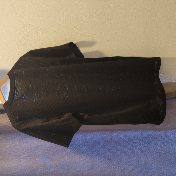 Stussy World Tour Black Mesh Jersey Tee Shirt X Large - Picture 4 of 7